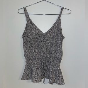 Sienna Sky Animal Print Blouse- XS